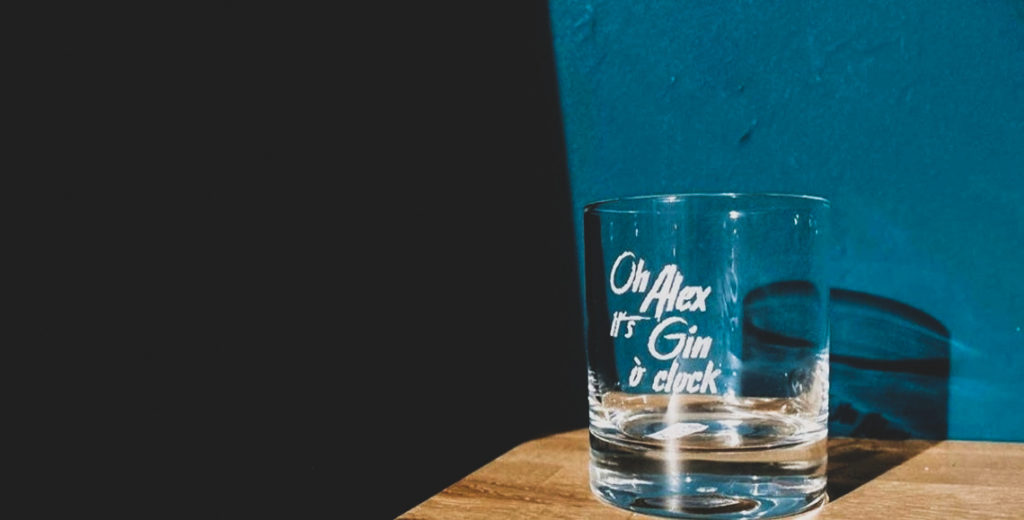 Gin Glas personalisiert