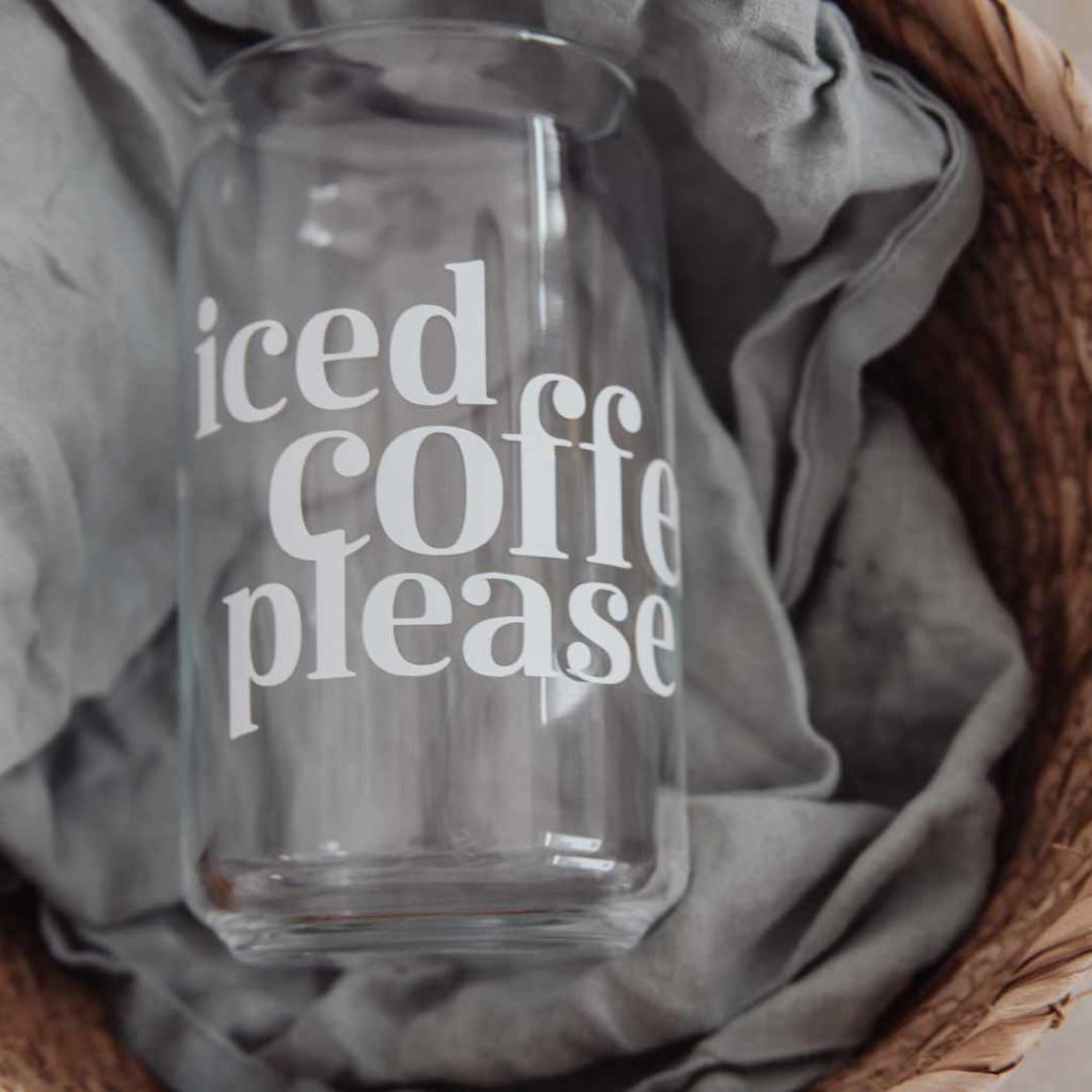 Iced Coffee please Glas-5